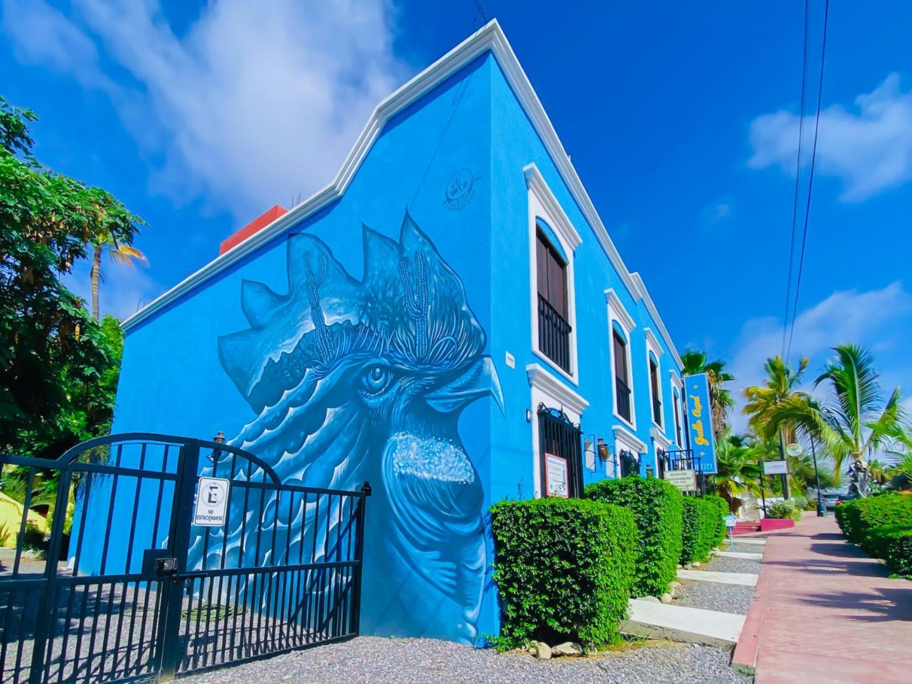 Gallo Azul Hotel, En El Corazon De Todos Santos Exteriör bild